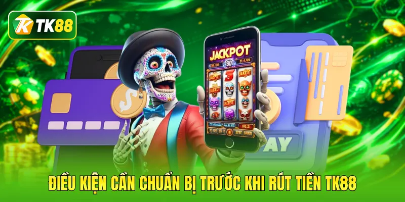 Điều kiện cần chuẩn bị trước khi rút tiền TK88