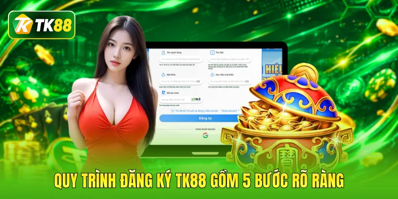 Quy trình đăng ký TK88 gồm 5 bước rõ ràng